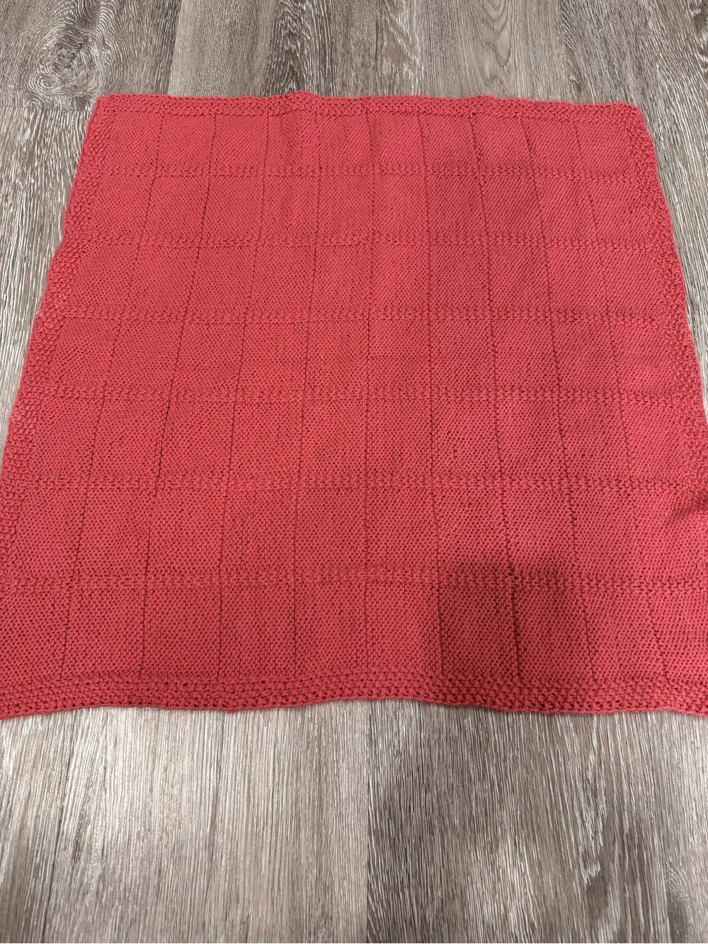 Knitted blanket